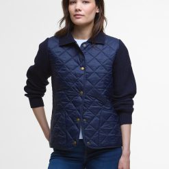 Barbour Allendale Knitted Cardigan - Navy
