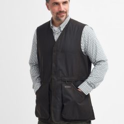 Barbour Alwinton Wax Gilet - Olive