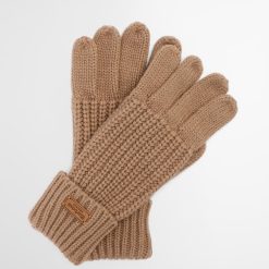 Barbour Saltburn Knitted Gloves Mink