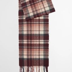 Barbour Vintage Plaid Scarf Fudge