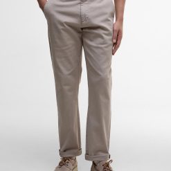 Barbour Washed Stretch Tailored Grey Trousers