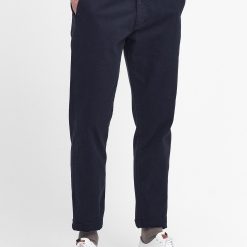 Barbour Washed Stretch Twill Tailored Trouser Navy