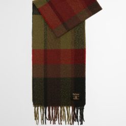 Barbour Westerdale Scarf Brick