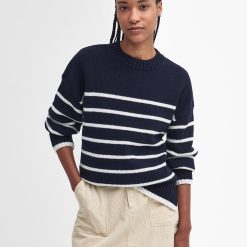 Barbour Belmore Knitted Jumper - Navy