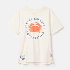Joules Ben T-Shirt - Cream