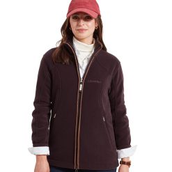 Schoffel Burley Fleece Jacket - Port
