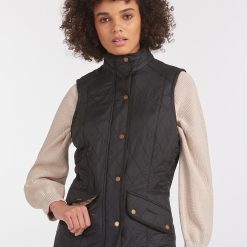 Barbour Cavalry Quilted Gilet - Black