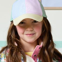 Joules Daley Kids Cap - Mint Green Hotchpotch