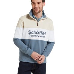Schoffel Exeter Heritage 1/4 Zip - Stone