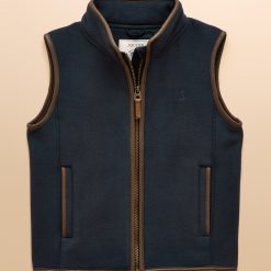 Joules Kids Heritage Gilet Navy Blue