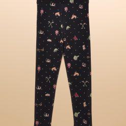 Joules Kids Deedee Leggings Navy Tictac Horse