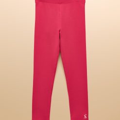 Joules Kids Deedee Leggings Hot Pink
