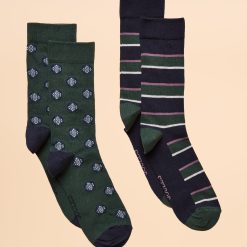 Joules Kingsbury 2Pk Multi Green