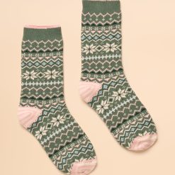 Joules Lucille Green/Pink