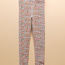 Joules Kids Deedee Leggings Floral Pink Ditsy