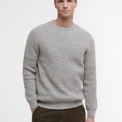 Barbour Horseford Crew Neck Jumper - Stone