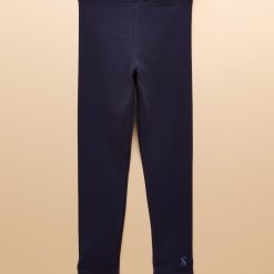 Joules Girls' Deedee Jersey Leggings Navy Blue