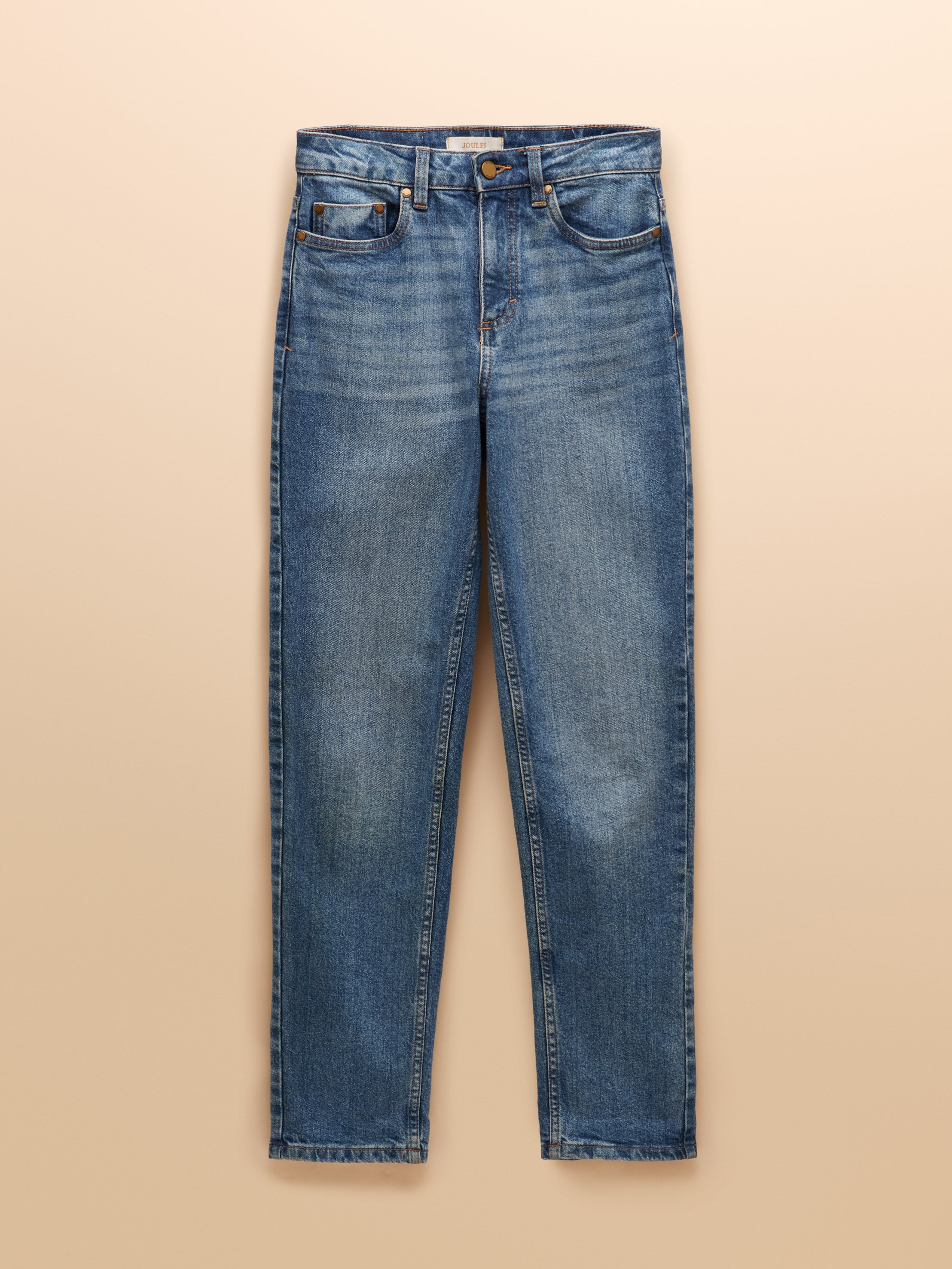 JoulesMidBlueStraightFitMidRiseJeans