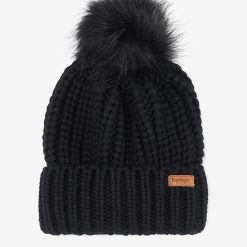 Barbour Saltburn Beanie Hat Black