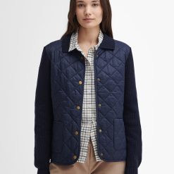 Barbour Moors Cardigan - Navy
