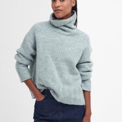 Barbour Anita Knitted Jumper - Soft Mint