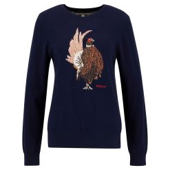 Barbour Homeswood Knitted Jumper Navy