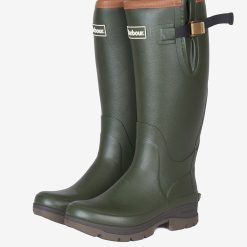 Barbour Women's Tempest Wellington Boot - Olive