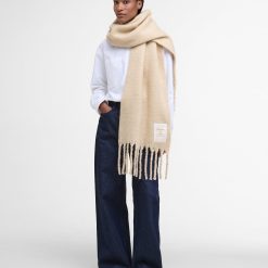 Barbour Ellison Scarf Oatmeal