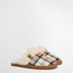 Barbour Claudia Tartan Mule Slipper