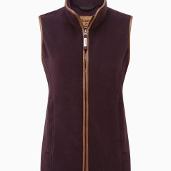 Schoffel Lyndon Fleece Gilet - Port