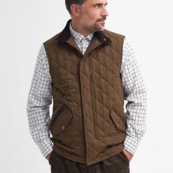 Barbour Shoveler Gilet - Dark Sand