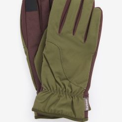 Barbour Overdale Waterproof Glove - Olive