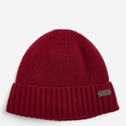Barbour Carlton Beanie - Cranberry