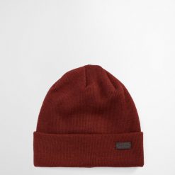 Barbour Healey Beanie Hat Brick
