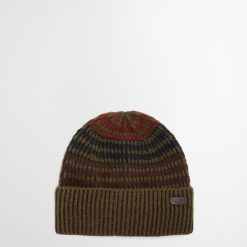 Barbour Harray Beanie Hat Brick