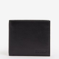 Barbour Colwell Leather Billfold Wallet Classic