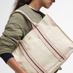 Barbour Madison Beach Tote Bag - Ecru