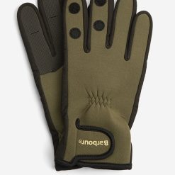 Barbour Neoprene Gloves - Green