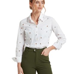 Schoffel Norfolk Shirt - Painted Bee