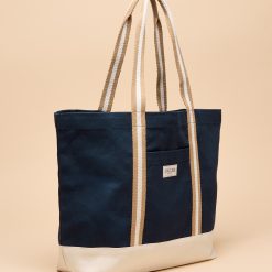 Joules Promenade Beach Bag - Navy