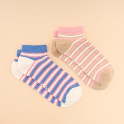 Joules Rilla Socks - Navy/Pink