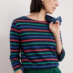 Seasalt Sailor Top - Tri Breton Maritime Glade