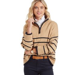 Schoffel Sandsend 1/4 Jumper - Warm Sand