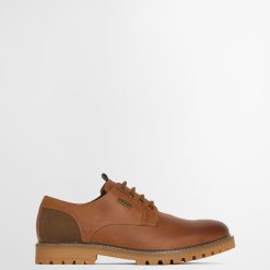 Barbour Sandstone Derby Shoe - Cognac