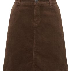 Schoffel Sage Cord Skirt Chocolate
