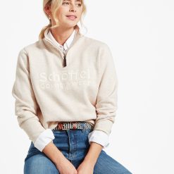 Schoffel St Issey Sweatshirt - Oat Marl
