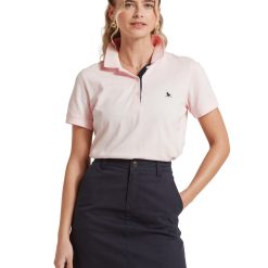 Schoffel St. Ives Polo Shirt - Pale Pink