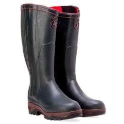 Aigle Parcours 2 Iso Open Rubber Wellington Boot - Bronze